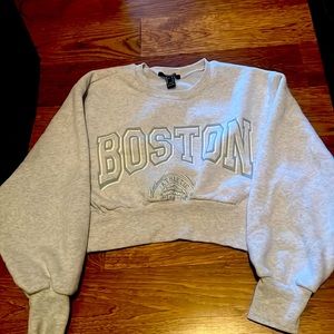 •Boston cropped top•